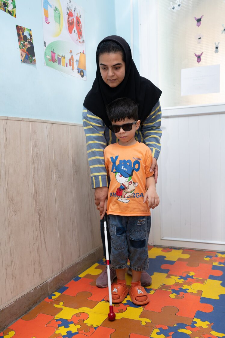 آموزش تحرک و جهت یابی به کودکان 6 تا 10 سال - بخش اول